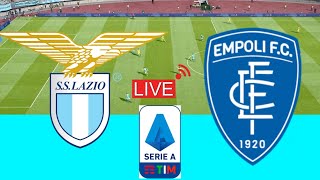 LIVE Lazio vs Empoli Seria A 2425 Full Match  Video Game Simulation [upl. by Ramaj]