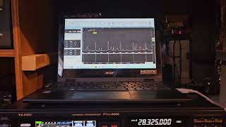 Ftdx3000 yaesu and sdr play hook up ham radio panadapter [upl. by Moffitt353]