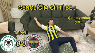 FENERBAHÇELİ KONYASPOR MAÇINI İZLERSE Konyaspor 00 Fenerbahçe Şampiyonluk gitti [upl. by Mcgruter]