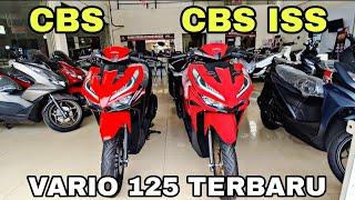 PERBEDAAN VARIO 125 TYPE CBS DENGAN VARIO 125 TYPE CBS ISS ❓ [upl. by Kampmeier]