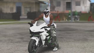 Kawasaki Ninja H2R 2019 As FCR900  GTA San Andreas Bike Mod  GTA Automotives [upl. by Hbahsur]