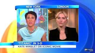 Kate Winslet on Titanic ReRelease [upl. by Ynatil582]