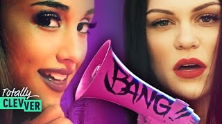 Bang Bang Lyrics Decoded  Ariana Grande Jessie J amp Nicki Minaj Say What Totally Clevver [upl. by Aratal324]