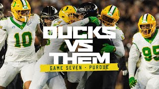 Ducks vs Them  2024 Oregon Football Game 7  “The Noise Doesnt Matter” [upl. by Leonard]