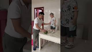 Cute Baby Loves To Climb The Table Dad Teaches Himfatherlovecomedy cutebabyfunnyvideossmile [upl. by Anhoj34]