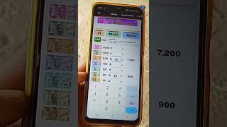 Cash 🤑 Counter And Calculator  How To Make Cash 💸 Counter money cash shorts [upl. by Yzus]