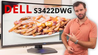 Dell S3422DWG Monitor Review  144Hz gaming monitor with a VA panel [upl. by Tserrof]