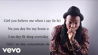 Solidstar  Oluchi Lyric Video ft Flavour [upl. by Elaweda]