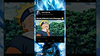 Naruto amp Boruto Rasengan Training 😤  shorts shortvideo naruto narutoshippuden boruto viral [upl. by Rhoades]