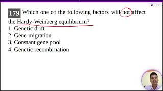 Which one of the following factors will not affect the HardyWeinberg equilibrium 1 Genetic drift [upl. by Nattirb]