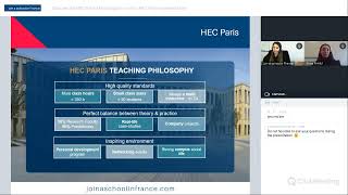 Discover the HEC Paris MiM program with a HEC Paris representative [upl. by Ennairak]