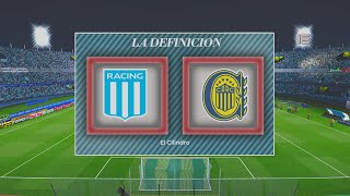 SUPERLIGA ARGENTINA 19961997 Racing Club vs Rosario Central J1SIMULACIÓN  PES2021 1440p [upl. by Alenairam]