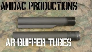 AR15 MilSpec vs Commercial Receiver Extension buffer tube [upl. by Acirtal]