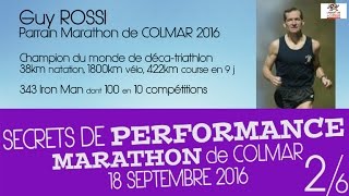 La gestion du mental  entrainement et préparation physique course à pied Guy Rossi marathon Colmar [upl. by Natalina455]