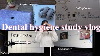 Study with me for Dental Hygiene Boards  productive day VLOG [upl. by Enuj]