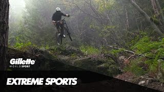 Freeride Mountain Biking In Vancouver  Gillette World Sport [upl. by Aryek]