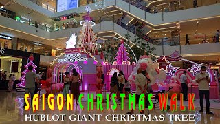 Saigon Christmas 2022 Takashimaya Saigon Centre Luxury Shopping Mall in Vietnam [upl. by Schmitz]