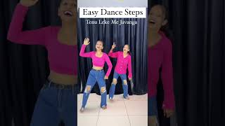 Tenu Leke Mai Javanga Song Dance Steps  Wedding Song Dance  shorts weddingdancesteps sangeet [upl. by Olin]