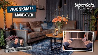 UrbanSofa  Stoere Gino Hoekbank in de zithoek en Evan Eetkamerstoelen voor de eethoek  S6E24 [upl. by Allyn]