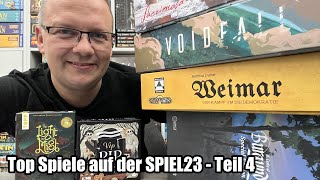 Highlight und Top Spiele auf der SPIEL23  Bereich Kennerspiel und Expertenspiel Teil 4 [upl. by Urd]