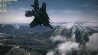 Xenia Xbox 360 Emulator  Ace Combat 6 Fires of Liberation Intro [upl. by Amorette]