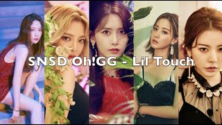 SNSD OhGG  Lil Touch letra facil facil pronunciacion [upl. by Akinyt]