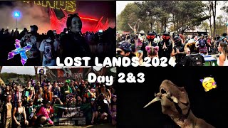 LOST LANDS 2024 VLOG DAY 2amp3 [upl. by Kcirdled]