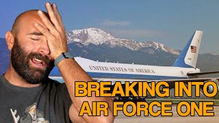 Base Holding Air Force One is Broken into [upl. by Tore]