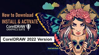 How to Download install and Activate CorelDRAW 2022 full Version  CorelDRAW Graphics Suite [upl. by Yanrahc]