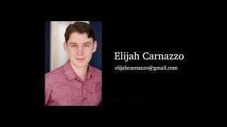 Elijah Carnazzo  Acting Reel 2024 [upl. by Ahsinyar]