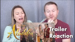 Aladdin Official Trailer  Reaction amp Review [upl. by Anelej]