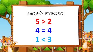 Maths forkids education ትምህርቲ ሒሳብ ቀዳማይክፍሊ [upl. by Harim841]