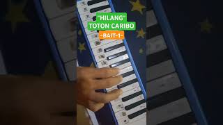 HILANG  TOTON CARIBO BAIT1 shorts pianika [upl. by Grefe366]