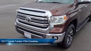 2017 Toyota Tundra 1794 CrewMax Merced Turlock Modesto Fresno Los Banos [upl. by Nitsuga59]