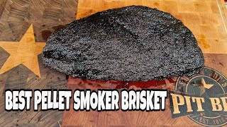 Best Pellet Smoker Brisket Ever  Lone Star Grillz  Smokin Joes Pit BBQ [upl. by Lodnar]