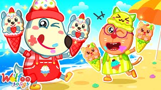 Yummy Ice Cream Dance 🍧 Dance Songs for Kids 🎶 Wolfoo Nursery Rhymes amp Kids Songs [upl. by Nilloc656]