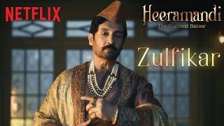 Shekhar Suman as Zulfikar  Heeramandi The Diamond Bazaar  Sanjay Leela Bhansali [upl. by Aned]