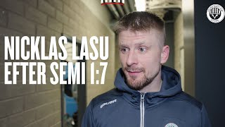 Nicklas Lasu efter semifinal 17 [upl. by Ariak]