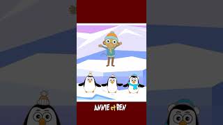 La Chanson des Pingouins🐧 shorts kidssongs nurseryrhymes [upl. by Yrreb]