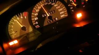 Opel Calibra Turbo 100220 Kph Acceleration 7X second [upl. by Notnyw]