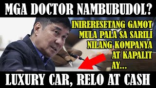 MGA DOCTOR NAGRERESETA NG GAMOT PABOR SA SARILING KOMPANYA AT NABIBIGYAN PA NG PABUYA [upl. by Amara]