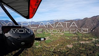 4K Planata Monte Novegno  Hang Gliding [upl. by Mattheus]