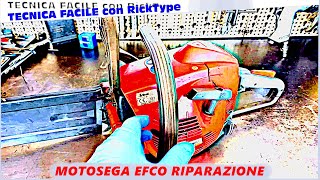 Riparazione motosega EFCO Primer Tubazioni Carburatore [upl. by Danie]