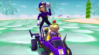 Mario Kart Doubledash  Plus  GBA sky garden  150CC  Custom track gameplay [upl. by Eseila]