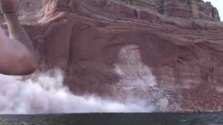 Lake Powell Rock Wall Collapse [upl. by Cordula]