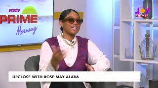 Up close with Nigerian singer Rose May Alaba on PrimeMorning [upl. by Marleen]