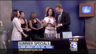 Southern California Dermatologist Dr Tess Mauricio Demo Laser Hair Removal Venus Freeze Lifeline [upl. by Yleak316]