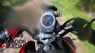 Haojue DL160 Ruta YanacochaNono Un día de off road con la baby v strom [upl. by Hyrup]