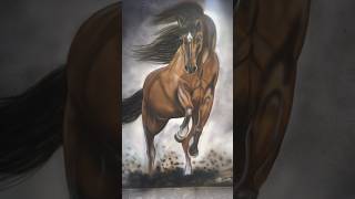 3Dwall painting horse shortvideo interior love painting [upl. by Janot]