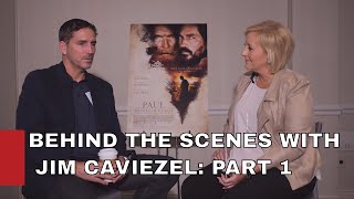 Web Exclusive Content with Jim Caviezel  PART 1 [upl. by Alyl]